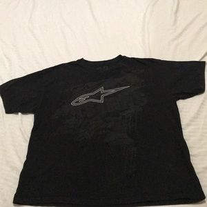 Alpine Stars Black Mens XL T-shirt